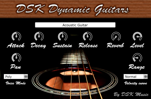 [实用小音源吉他插件]DSK Dynamic Guitars | WIN+MAC