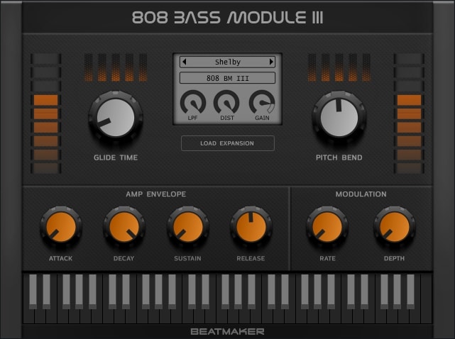 【808合成器】BeatMaker 808 Bass Module III v3.0.0 WIN-OSX