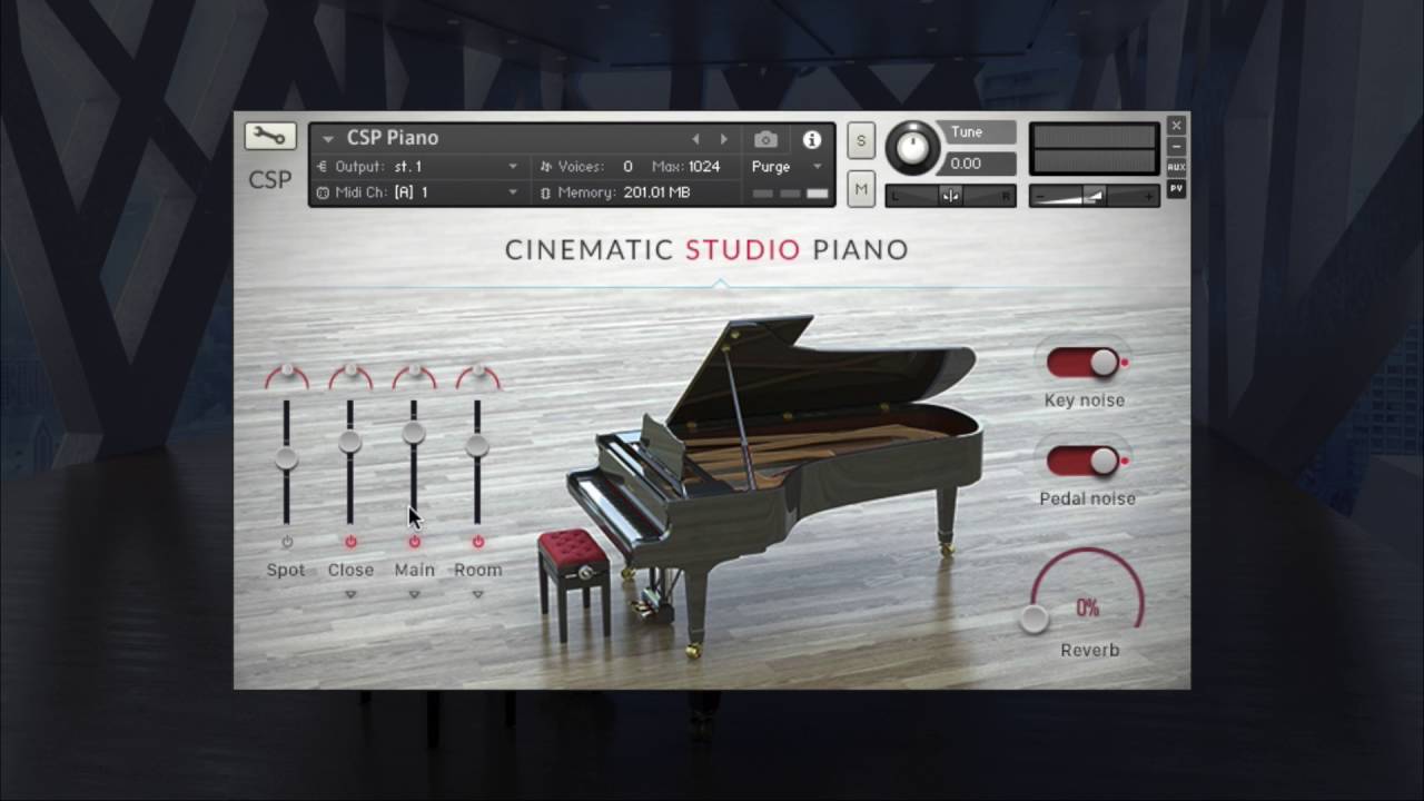 Cinematic Studio Piano KONTAKT 原声钢琴