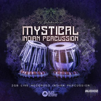 [非洲鼓采样]Black Octopus Sound K.V.Balakrishnan Mystical Indian Percussion WAV-SYNTHiC4TE