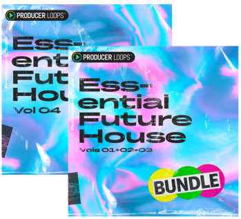 Producer Loops Essential Future House Volume 1-4 WAV MiDi-DISCOVER