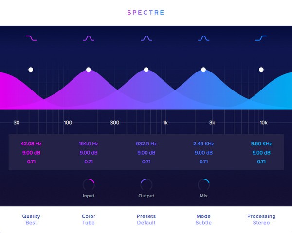 声音整形效果器,你值得拥有 – Wavesfactory Spectre v1.5.0